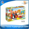 Éducation à prix abordable Solid pvc Bulldozers Building Blocks Toys